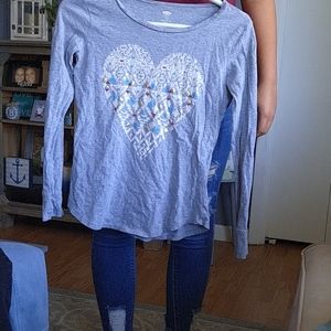 Size 14 kids long sleeve shirt